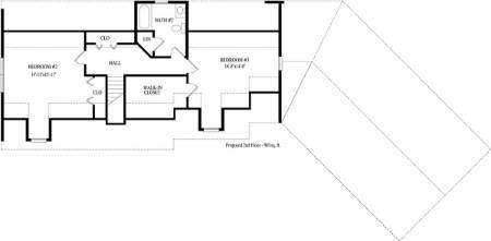 Rockport Modular Home Floor Plan Second Floor